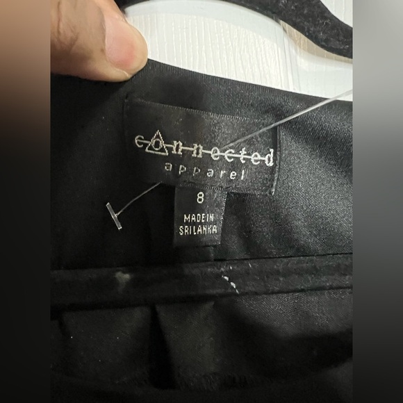 Connected Apparel Women’s Black & White Dress - Size 8 - NWOT - Picture 5 of 5